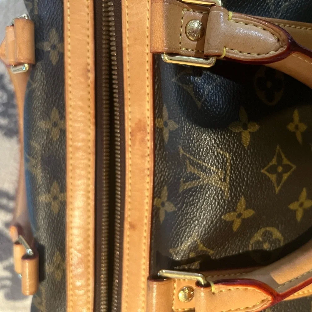 Louis Vuitton Monogram Sofia Coppola Speedy with custom insert. - Picture 3 of 4